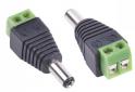 Wtyk prosty DC 2.1x5.5 z szybkoz��czem